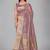 Purple woven silk saree with blouse