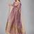 Purple woven silk saree with blouse