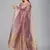 Purple woven silk saree with blouse