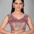 Purple woven silk saree with blouse