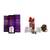 International Gift Plastic Rose Flower Message Botle  21 Cards in Gift Box