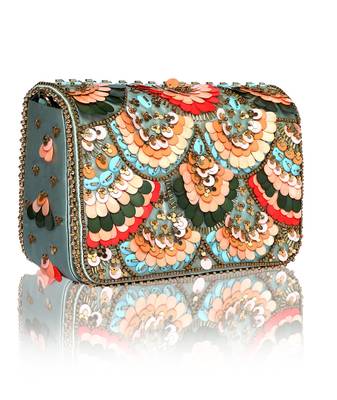 Gold Flap Clutch 2