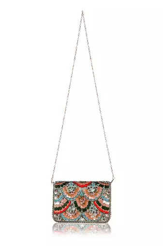 Gold Flap Clutch