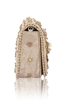 Gold Flap Clutch 4