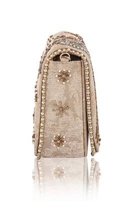 Gold Flap Clutch 3