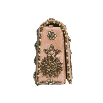 Pink Flap Clutch 2