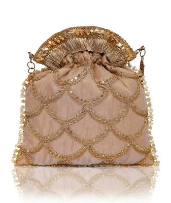 Gold Potli Bag 2