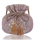 Purple Potli Bag