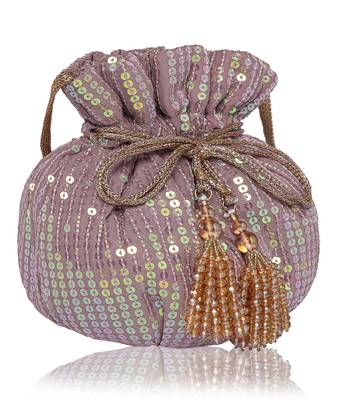 Purple Potli Bag 2