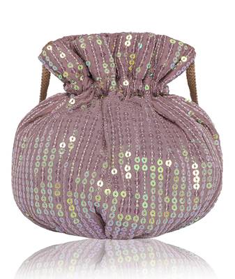 Purple Potli Bag 3