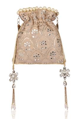 Grey Potli Bag 2