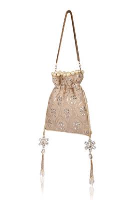 Grey Potli Bag 4