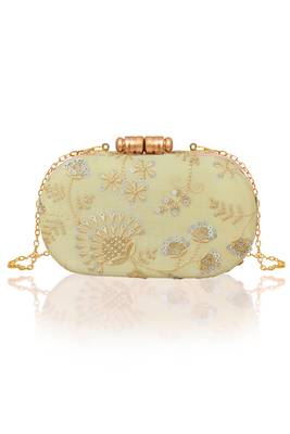Yellow Sling Bag Clutch 1