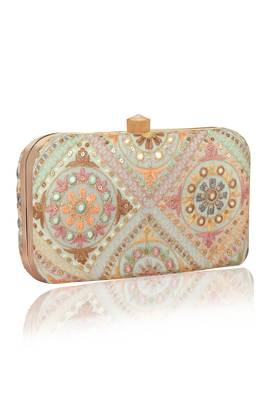 Gold Sling Bag Clutch 2