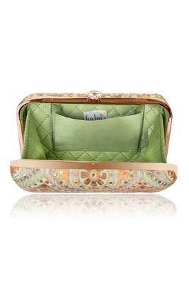 Gold Sling Bag Clutch 3