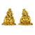 International Gift Aluminium Ganesha Idol with Shehanais and Tabla with Velvet Box