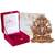 International Gift Brass Panchmukhi Hanuman Idol in Velvet Box and Carry Bag
