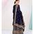 Royal Blue Readymade Georgette Palazzo Suit