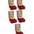 International Gift Metal Gold Plated Mangal Kalash with Coconut in Velvet Box (Set of 5)