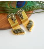 Royal Unique Black Party Wear Earrings dj-05584