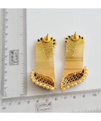 Royal Unique Black Party Wear Earrings dj-05584 3