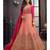 Light Peach Viscose Pakistani Salwar Kameez