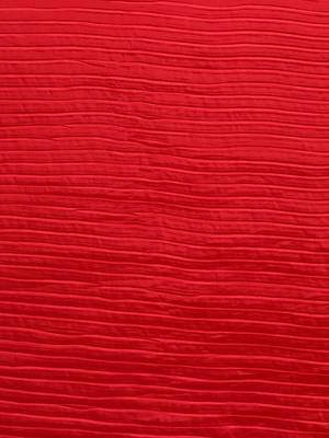 SAREE MALL Women's Satin Red Solid Belted Sarees With Blouse Piece 3
