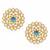 Simply Yours,Necklace, Earring & Maang Tikka Set(Gold)