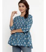 Cotton Floral Print top/Tunic for Womens/Girls