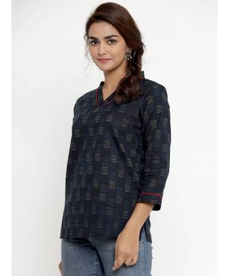 Cotton Printed Western top/Tunic for Womens/Girls 1