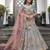 Mesmerizing Turquoise zarkan, thread, zari, dori, and sequins embroidered velvet Bridal Lehenga choli