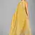 Yellow woven silk saree with blouse