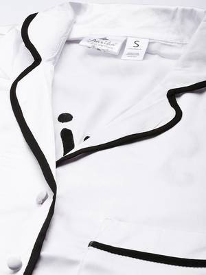 White printed polyester tunics 4