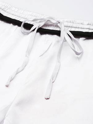 White printed polyester tunics 5