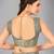 Grey woven silk saree with blouse