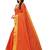 Leeza Store Women's Baby Pink Cotton Blend Kerala Kasavu Solid Plain Golden Zari Border Saree