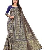 Leeza Store Women's Hot Pink Silk Blend Jacquard Golden Zari Woven Traditional  Banarasi StyleSaree 