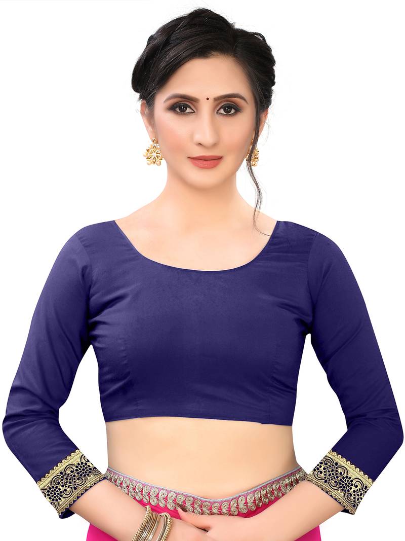 Leeza Store Women's Hot Pink Silk Blend Jacquard Golden Zari Woven Traditional  Banarasi StyleSaree 