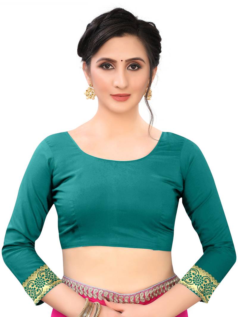 Leeza Store Women's Hot Pink Silk Blend Jacquard Golden Zari Woven Traditional  Banarasi StyleSaree 