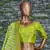Neon Green Dori, Zari, Thread and Glitter Sequins Embroidered Mulbury Silk semi stitched bridal Lehenga