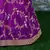 Hypnotizing Purple Dori, Zari, Thread and Glitter Sequins Embroidered Mulberry Silk party wear Lehenga choli