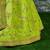 Neon Green Dori, Zari, Thread and Glitter Sequins Embroidered Mulbury Silk semi stitched bridal Lehenga