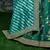 Green Dori, Zari, Thread and Glitter Sequins Embroidered Mulbury Silk semi stitched Eid Lehenga