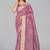 Purple woven silk saree with blouse