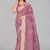 Purple woven silk saree with blouse