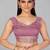 Purple woven silk saree with blouse