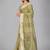 Light green woven silk saree with blouse