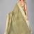 Light green woven silk saree with blouse