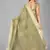 Light green woven silk saree with blouse