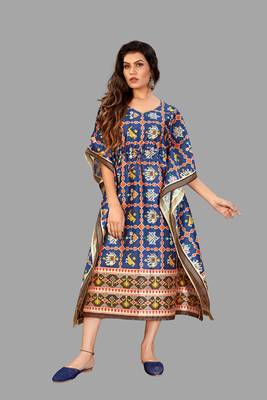 Zarna Silk Kaftan 1